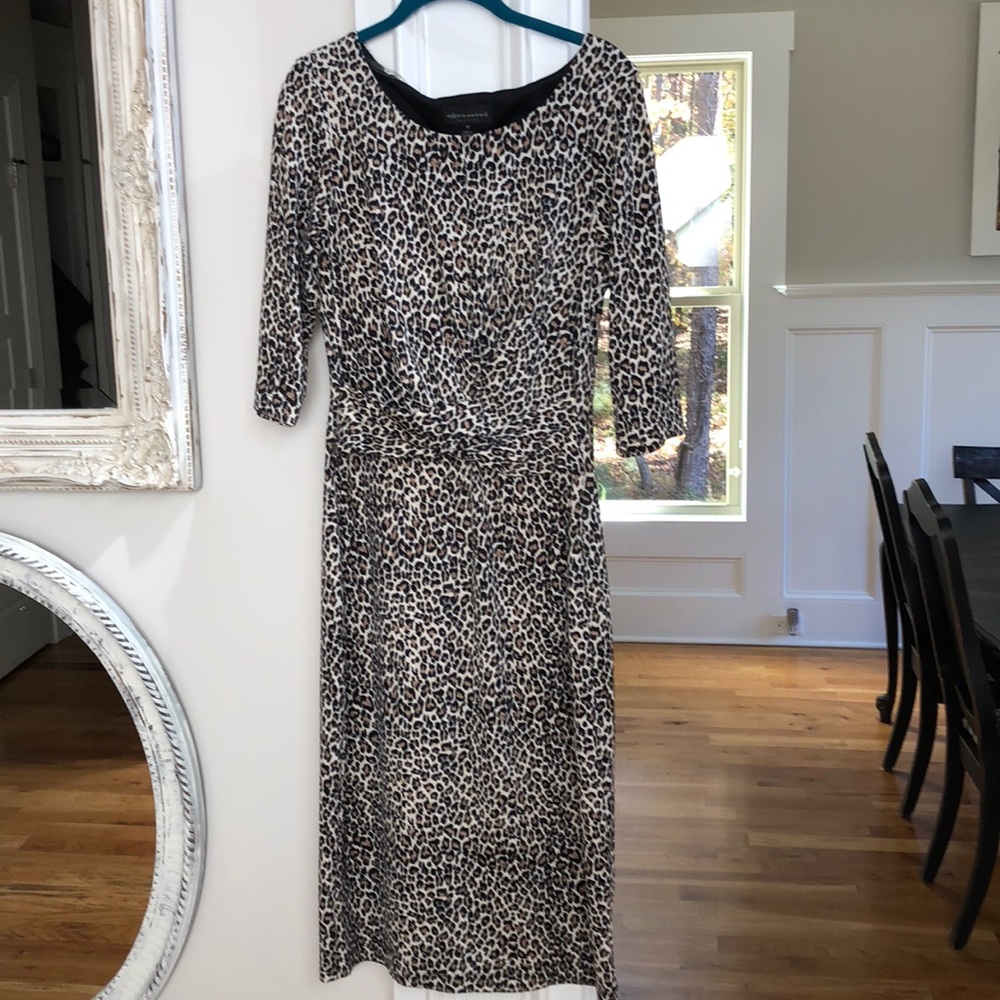 Vintage leopard dress